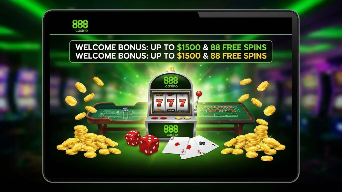 888 Casino bono de bienvenida