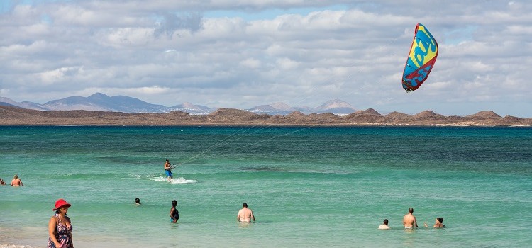 "4 Spots de Kite en Fuerteventura"